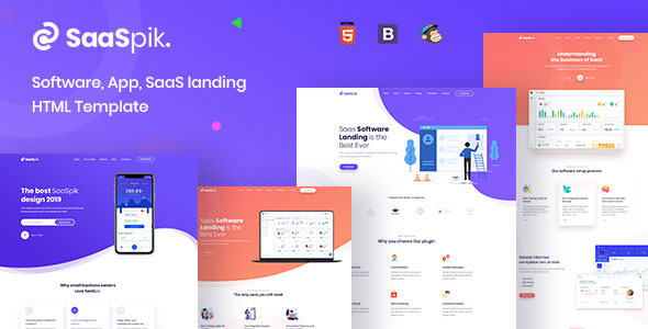 app saas landing